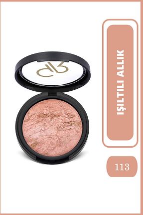 رژگونه صورتی Işıltılı Golden Rose - کد 848128211