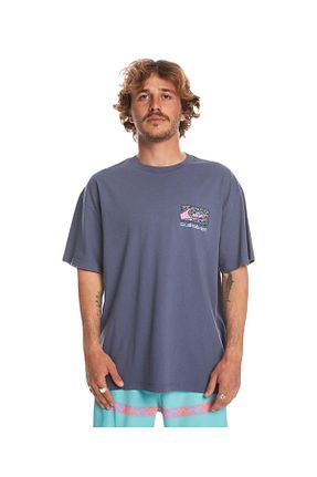 تیشرت اسپرت آبی مردانه Fitted Quiksilver - کد 816650298