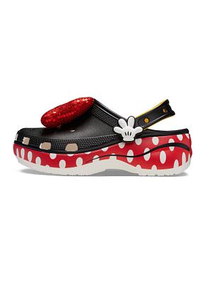 صندل مشکی زنانه پاشنه تخت Crocs - کد 929606744