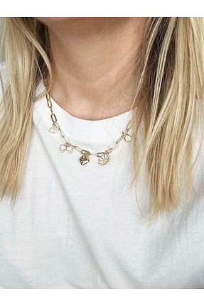گردنبند جواهر رنگی زنانه NevoAccessory - کد 933911594
