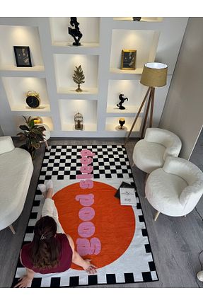 فرش رنگی قابل شستشو Rugs Modern Halı - کد 933092521