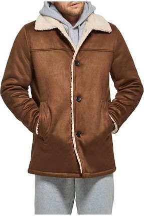 کاپشن قهوه ای مردانه Relaxed Calvin Klein - کد 875987799