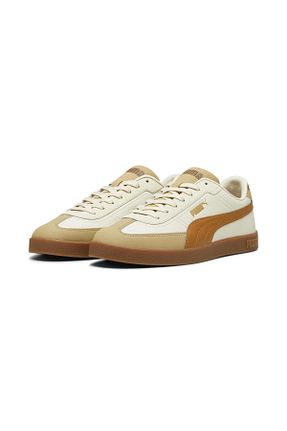 کفش اسنیکر بژ مردانه PU Puma - کد 842041487