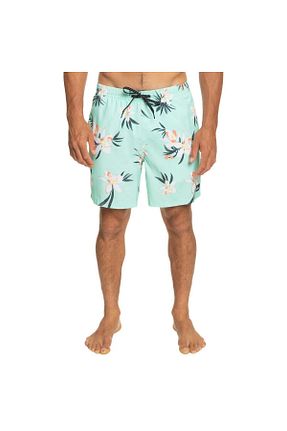 شلوارک ساحلی سبز مردانه Quiksilver - کد 730317484