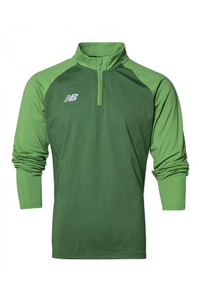 سوئیشرت اسپرت سبز مردانه رگولار New Balance - کد 650620337