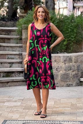 لباس مشکی زنانه بافتنی Nevin Kaya Moda - کد 933954020