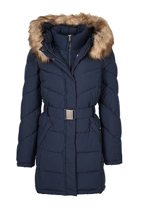 کاپشن سرمه ای زنانه Relaxed Tommy Hilfiger - کد 894337915