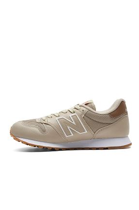 کفش اسنیکر بژ زنانه بند دار New Balance - کد 861894881