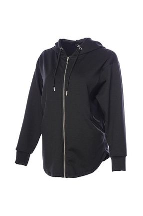 سوئیشرت مشکی زنانه ساده hummel - کد 841224688