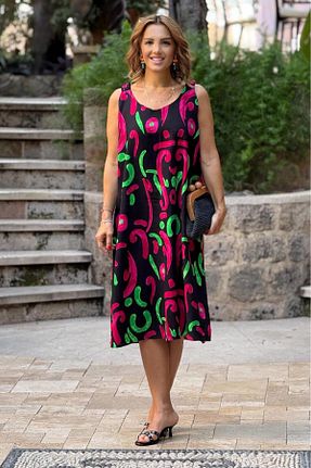 لباس مشکی زنانه بافتنی Nevin Kaya Moda - کد 933954020