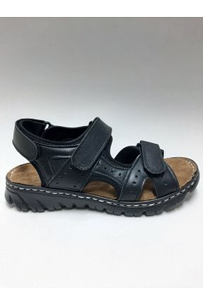 صندل مشکی مردانه پاشنه تخت marutti - کد 933919743