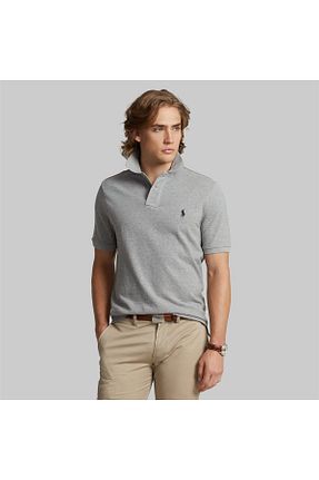 تیشرت طوسی مردانه Relaxed Ralph Lauren - کد 858995159