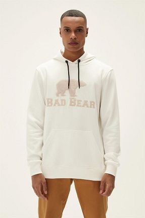 سوئیشرت اسپرت سفید مردانه Fitted Bad Bear - کد 346364848