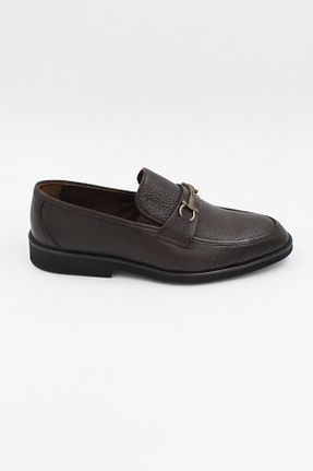 کفش کلاسیک قهوه ای مردانه پاشنه کوتاه (1 - 4 سانتی متر) ENDİCAN - کد 708476536