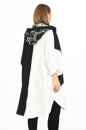 کت سایز بزرگ مشکی زنانه پلی استر Zedd+ Plus - کد 933985168