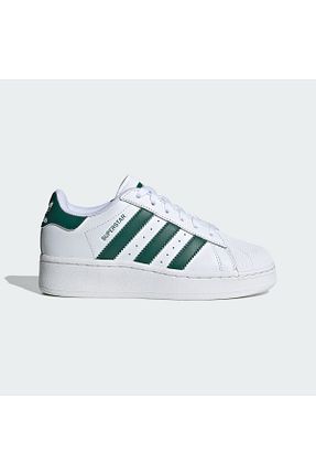کفش اسنیکر سفید زنانه بند دار adidas - کد 826189544