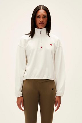 سوئیشرت اسپرت سفید زنانه Fitted Bad Bear - کد 357431596