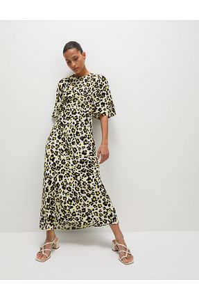 لباس زرد زنانه بافت Marks & Spencer - کد 933993016