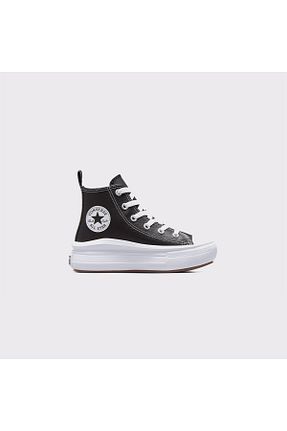 کفش اسنیکر مشکی بچه گانه بند دار Converse - کد 919993435