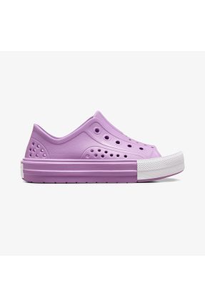 کفش اسنیکر بنفش بچه گانه بند دار Converse - کد 869740260