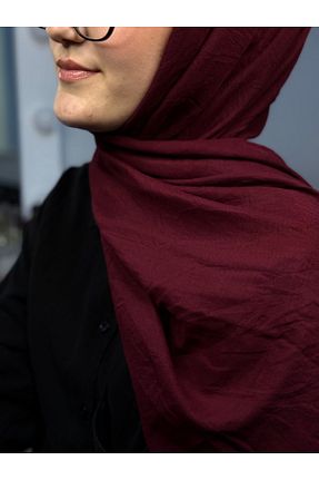 شال زرشکی زنانه Twentytwo scarf - کد 934004879