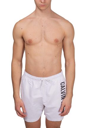 مایو سفید مردانه پلی استر Calvin Klein - کد 832562361