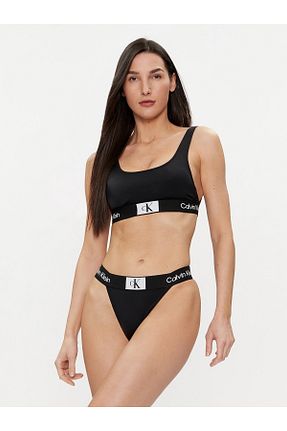 بالاتنه بیکینی مشکی زنانه ساده Calvin Klein - کد 833993070