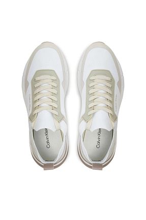 کفش اسنیکر سفید مردانه بند دار Calvin Klein - کد 836435721
