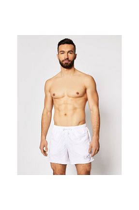 مایو سفید مردانه ساده Emporio Armani - کد 121679752
