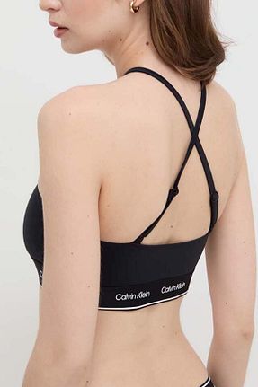 بالاتنه بیکینی مشکی زنانه ساده Calvin Klein - کد 834242066