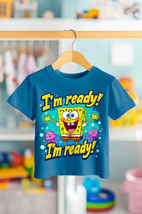 تیشرت آبی بچه گانه رگولار BookOrBook - کد 934022680