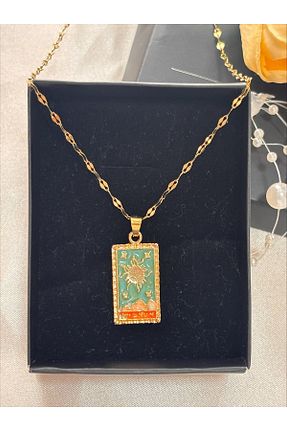 گردنبند استیل ( فولاد ) متالیک استیل ضد زنگ İZMİR.ACCESSORİZE TAKI & BİJUTERİ & AKSESUAR - کد 934038908