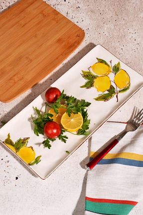 بشقاب زرد سرامیک Home - کد 934052199