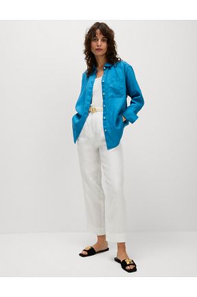 پیراهن سبز زنانه اورسایز Marks & Spencer - کد 934045699