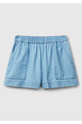 شلوارک و برمودا متالیک زنانه بافتنی United Colors of Benetton - کد 934087862