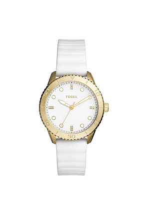 ساعت مچی طلائی زنانه 38 میلی متر Fossil - کد 862464767