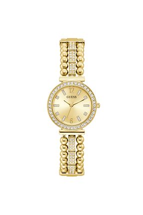 ساعت مچی طلائی زنانه 26-30 میلی متر Guess - کد 248257714