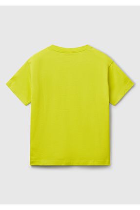 تیشرت زرد بچه گانه رگولار United Colors of Benetton - کد 934097833
