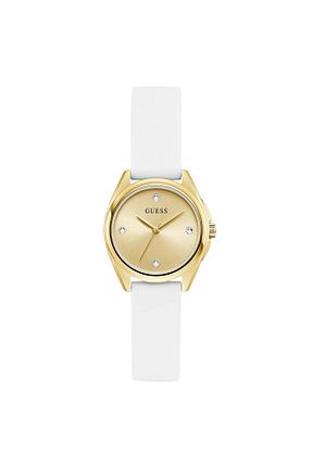 ساعت مچی طلائی زنانه 26-30 میلی متر Guess - کد 900044560