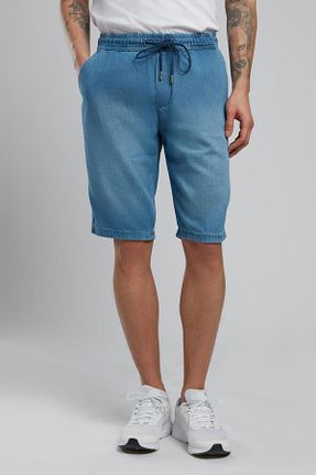 شلوارک و برمودا سرمه ای مردانه جین Lee Cooper - کد 934110057