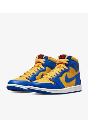 کفش اسنیکر آبی مردانه چرم اصل Nike - کد 751711561