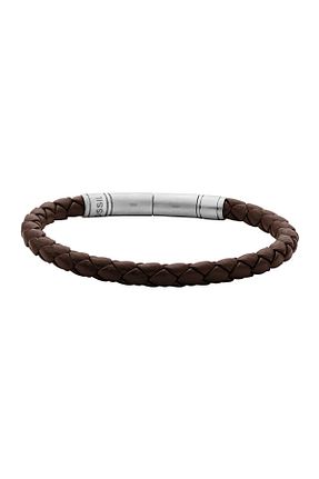 دستبند استیل (فولاد) مشکی مردانه استیل (فولاد) Fossil - کد 322032463