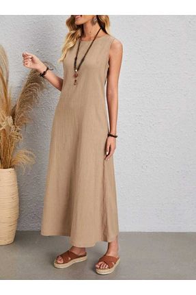 لباس بژ زنانه بافتنی Cardee - کد 934119169