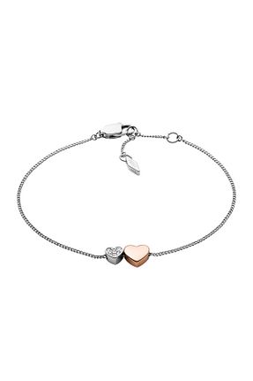 دستبند استیل (فولاد) متالیک زنانه استیل (فولاد) Fossil - کد 66165533
