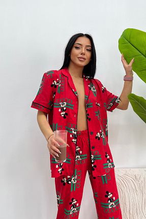 ست لباس راحتی رنگی زنانه چاپی FENZO - کد 921393627