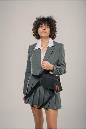 کیف پستچی مشکی زنانه ÇÇS - کد 935070943
