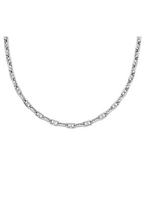 گردنبند جواهر طوسی زنانه برنجی Fossil - کد 854648763
