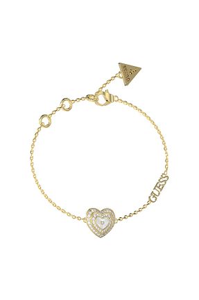 دستبند استیل (فولاد) طلائی زنانه استیل (فولاد) Guess - کد 818634734