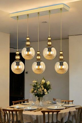 لوستر قهوه ای فلزی Genel Markalar - کد 837932404