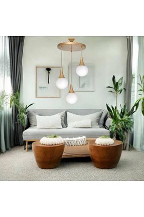 لوستر رنگی فلزی OSC HOME AYDINLATMA TASARIM - کد 877764962